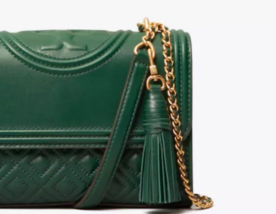 Tory burch fleming green cheap