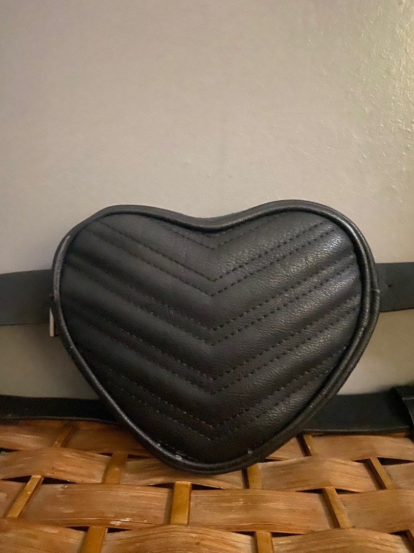 H and M Heart Belt Bag Women s Fashion Bags Wallets Cross body Bags on Carousell