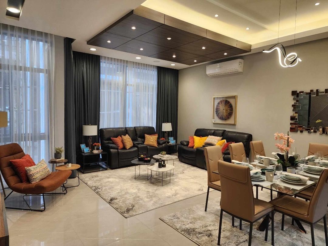 Illustration of High Ceiling Townhouse For Sale