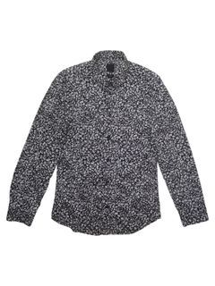 H&M Longsleeve Polo / Printed Button Up Shirt