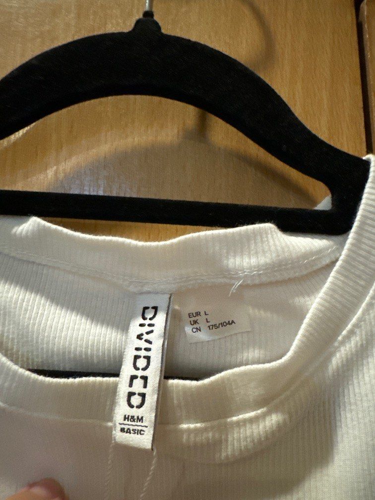 H&M White Knitted Bodysuit (Category: Others Tops) located in Quezon City. Submitted by _sdot (Listing ID 1305230727, Image 2). Description: .
