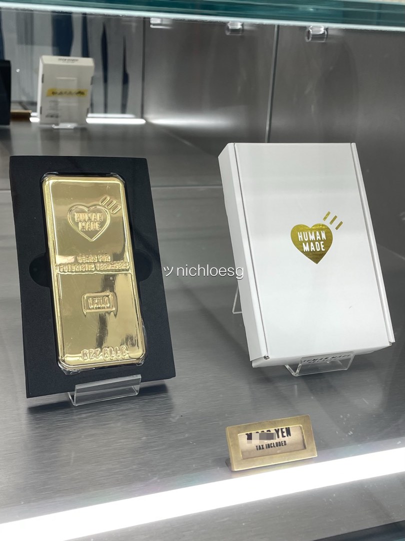 HUMAN MADE/GOLD BAR PAPERWEIGHT