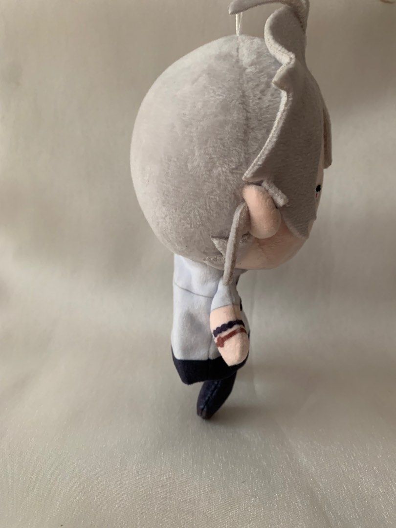 Hypmic Hypnosis Mic - Samatoki Aohitsugi (Category: Plushies & Soft Toys) located in Baguio. Submitted by teocrumbs (Listing ID 1305148124, Image 3). Description: ITEM: - Original plushie of Samatoki Aohitsugi from Hypmic/Hypnosis Mic - No original box and tag included - Ball chain included - Condition: 4/5; no tears but has a very tiny stain that can be washed off DETAILS: - MOP: GCash only - MOD: J&T - PAYO Message me for more details/photos! T