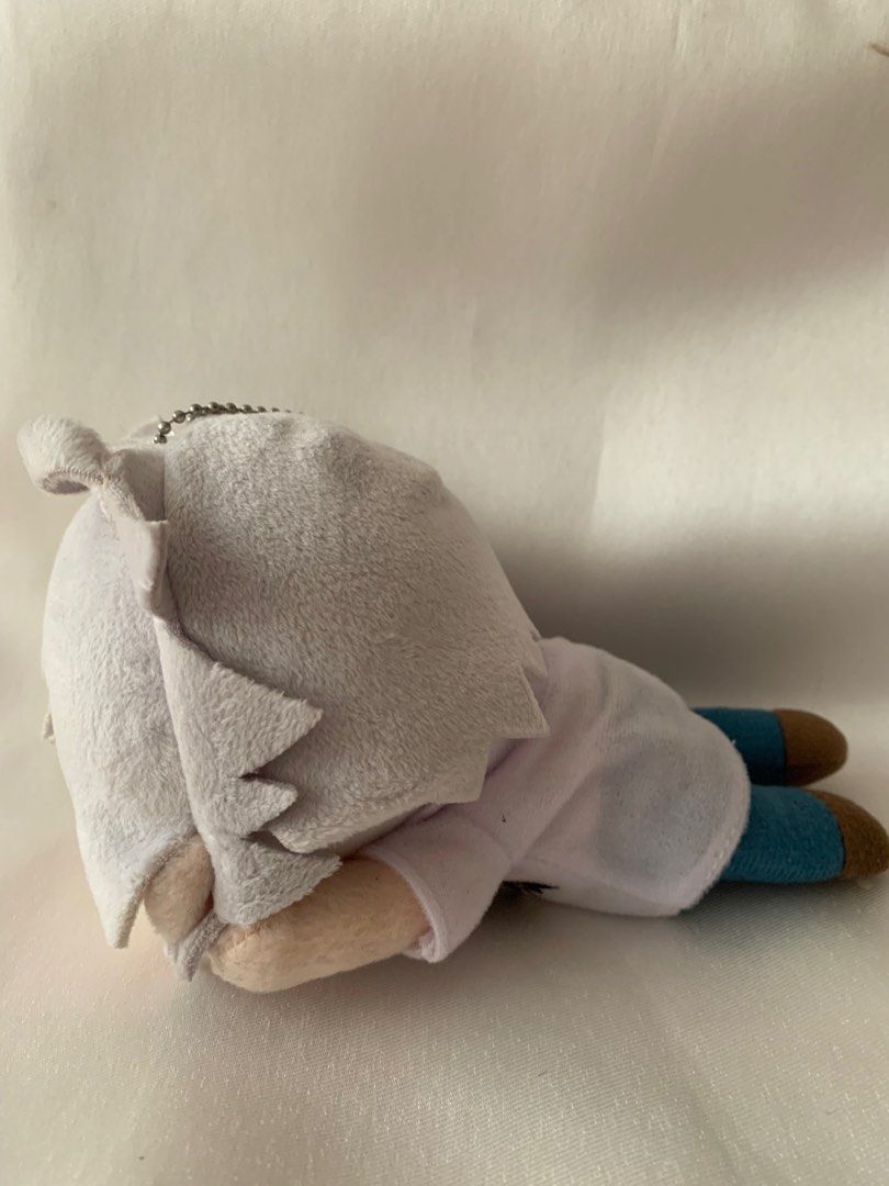 Hypmic Hypnosis Mic - Samatoki Aohitsugi (Category: Plushies & Soft Toys) located in Baguio. Submitted by teocrumbs (Listing ID 1305149132, Image 3). Description: ITEM: - Original plushie of Samatoki Aohitsugi from Hypmic/Hypnosis Mic - No original box and tag included - Original ball chain included - Condition: 4.5/5; no tears but with tiny stain that can be washed off DETAILS: - MOP: GCash only - MOD: J&T - PAYO Message me for more details/phot