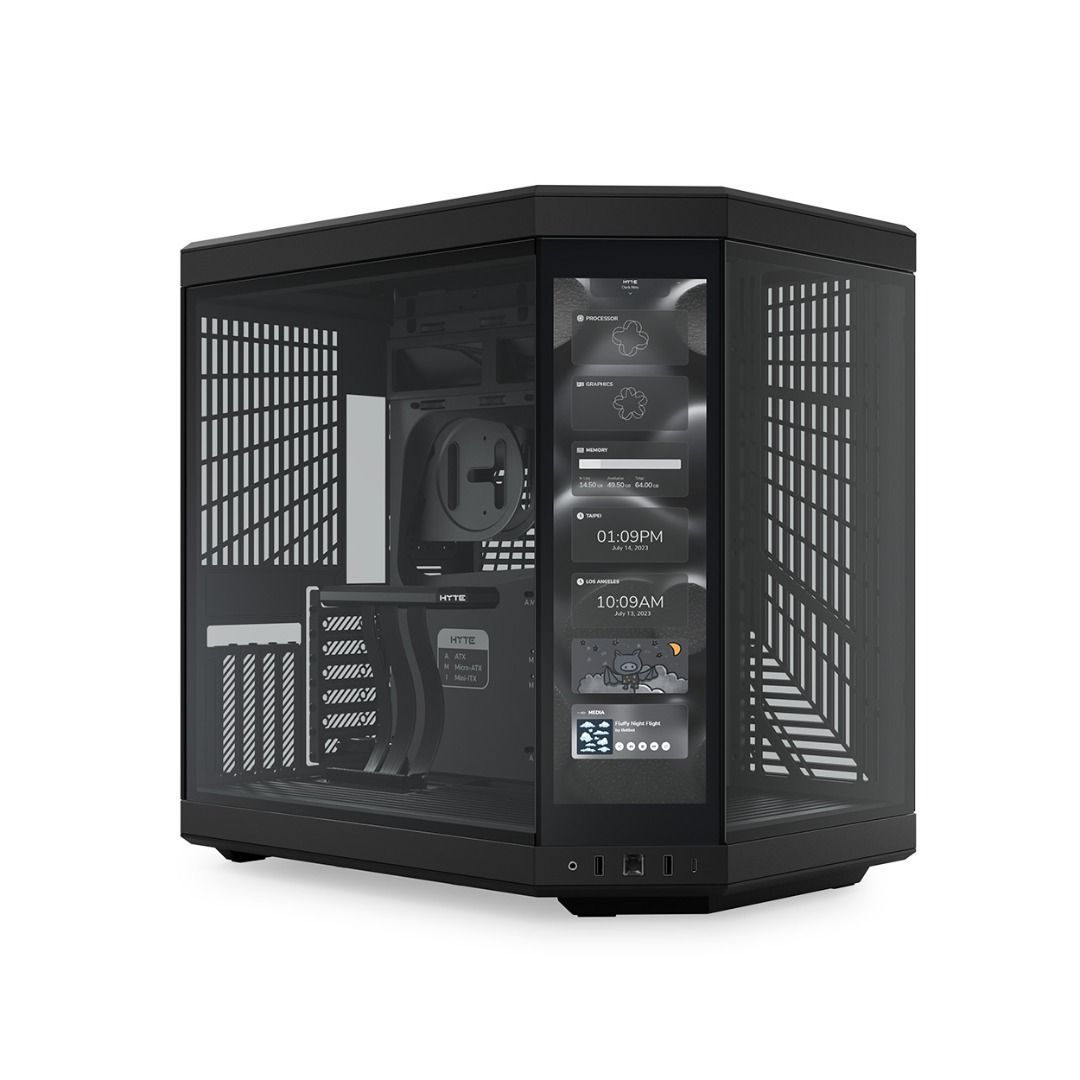 HYTE Computer Case HYTE Y40 HYTE Y60 HYTE Y70 Touch, Computers & Tech ...