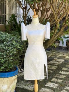 Inabel Handwoven Modern Filipiniana Dress