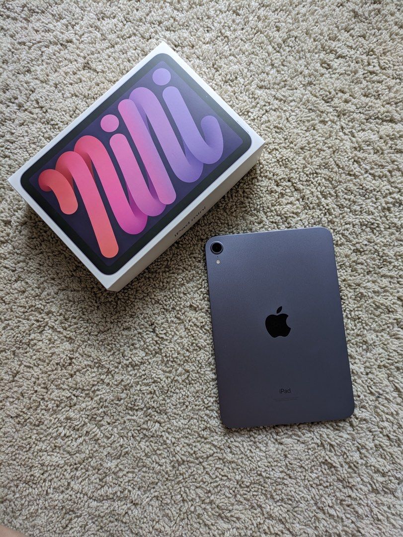iPad Mini 6 Wifi Purple 64GB, Mobile Phones & Gadgets, Tablets 