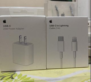 iPhone charger set USB-C ADAPTER &CABLE LIGHTNING