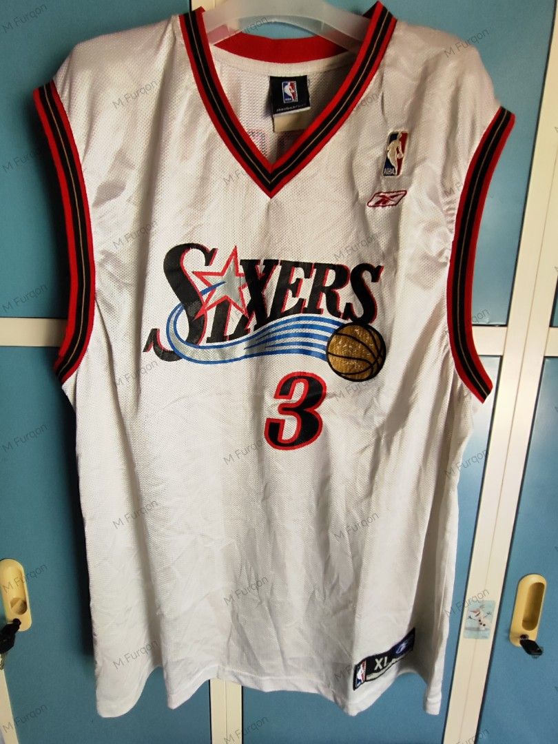 Jersey NBA Allen Iverson Original, Olah Raga, Baju Olahraga di Carousell