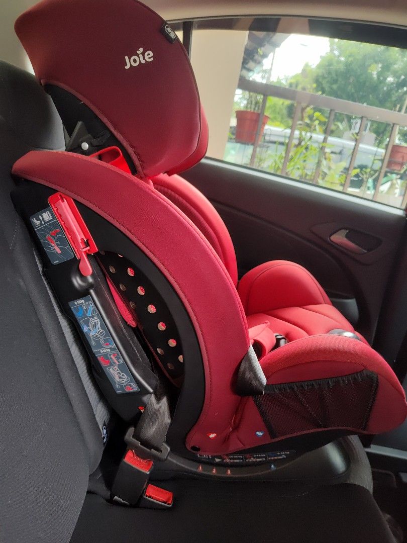Joie Stages Car Seat Cherry