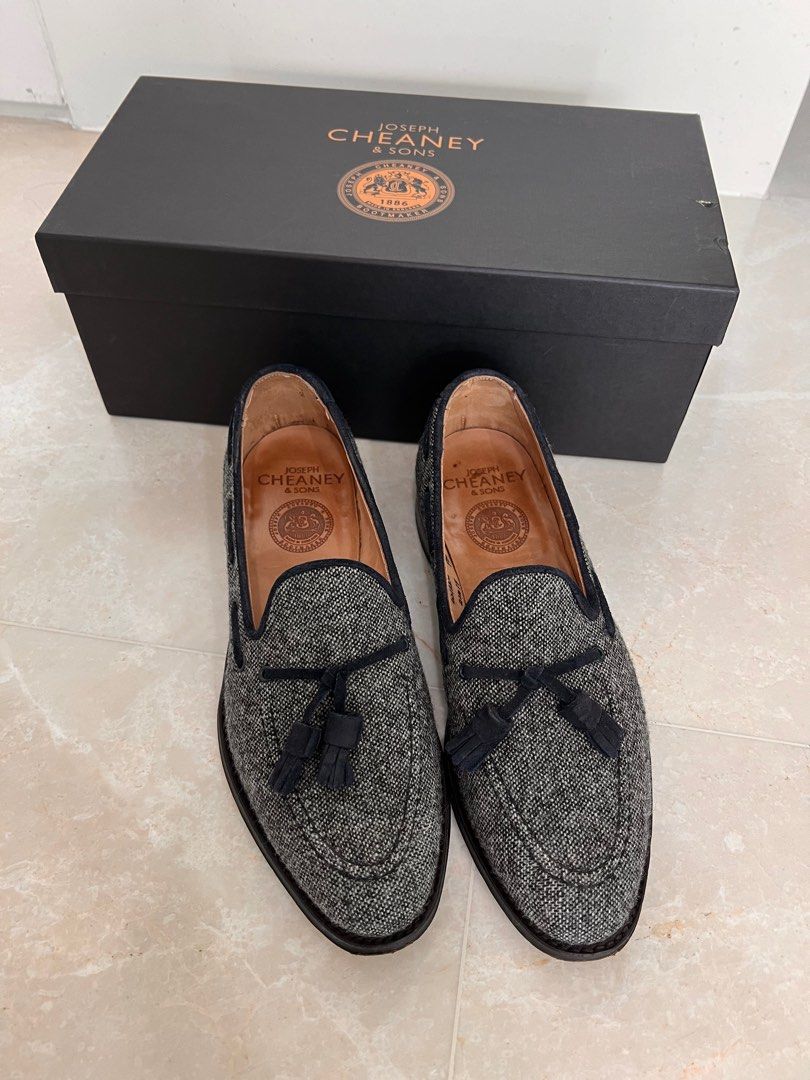 Joseph Cheaney Tassel Loafer Men s Fashion Footwear Dress Shoes on Carousell
