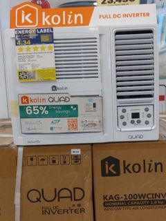 📎KOLIN WINDOW TYPE FULL DC INVERTER AIRCON KAG75WCINV KAG100WCINV KAG145WCINV KAG200WCINV KAG250WCINV 🖇