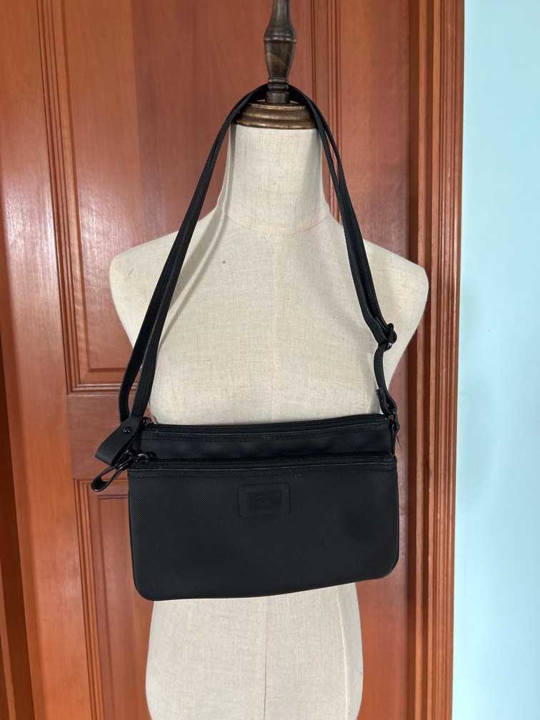 Lacoste Black Sling Bag