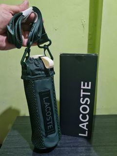 Lacoste Water Bottle & Holder