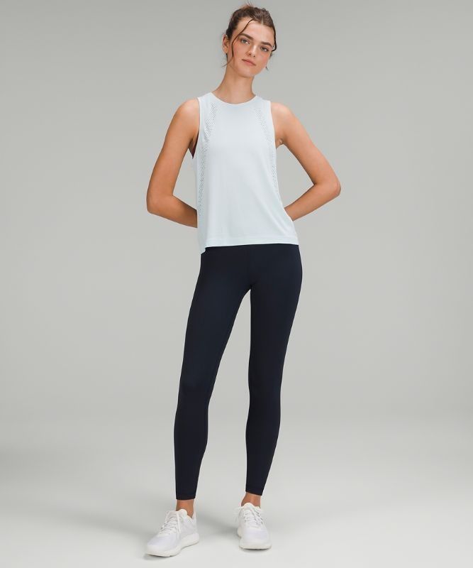 Lululemon Train to Be Tank Top in Powder Blue (Category: Activewear) located in Singapore. Submitted by lulu_director (Listing ID 1305219422, Image 2). Description: ❤️ Original Lululemon item, no defects! I own this first hand. Tag removed. ❤️ Selling as it's hardly worn. ❤️ Colour: Powder Blue ❤️ Size: US 6 💌 Free tracked mail, no meetups. 😊 Designed for: Training Product Features: Silverescent™ technology, powered by X-STATIC®, inhibits the g