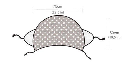 Manito Sun Shade for Stroller Car Seat Scandi Mosaic Black Babies Kids Going Out Other Babies Going Out Needs on Carousell
