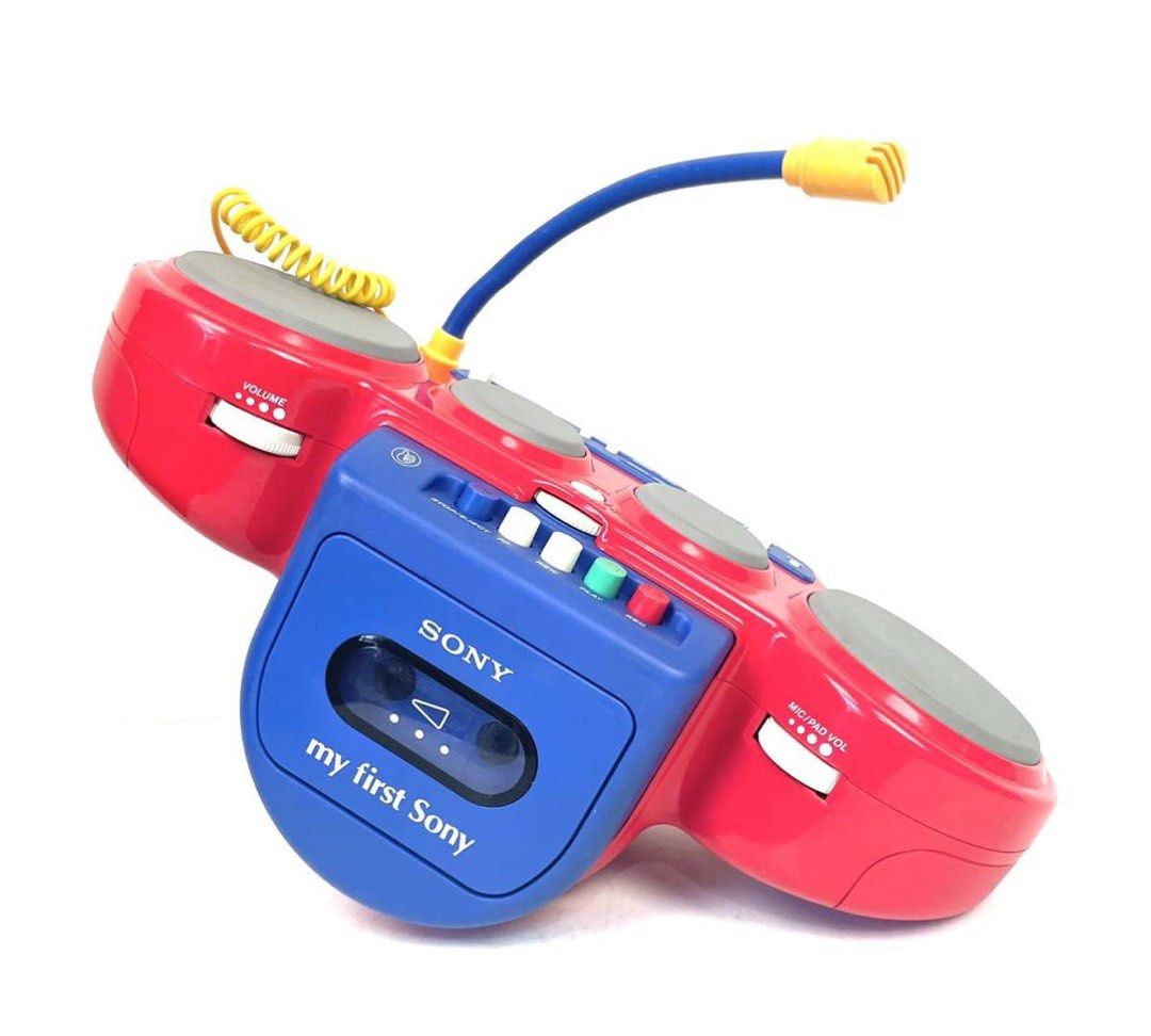 my first sony カセット、ビートサウンドプレーヤーTCM-4050 移民割愛不議價My first Sony TCM-4050 全新有盒, 音響器材, 音樂播放