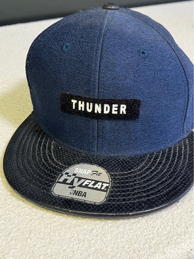 NBA 雷霆隊Oklahoma City Thunder Cap帽, 男裝, 手錶及配件, 棒球帽 