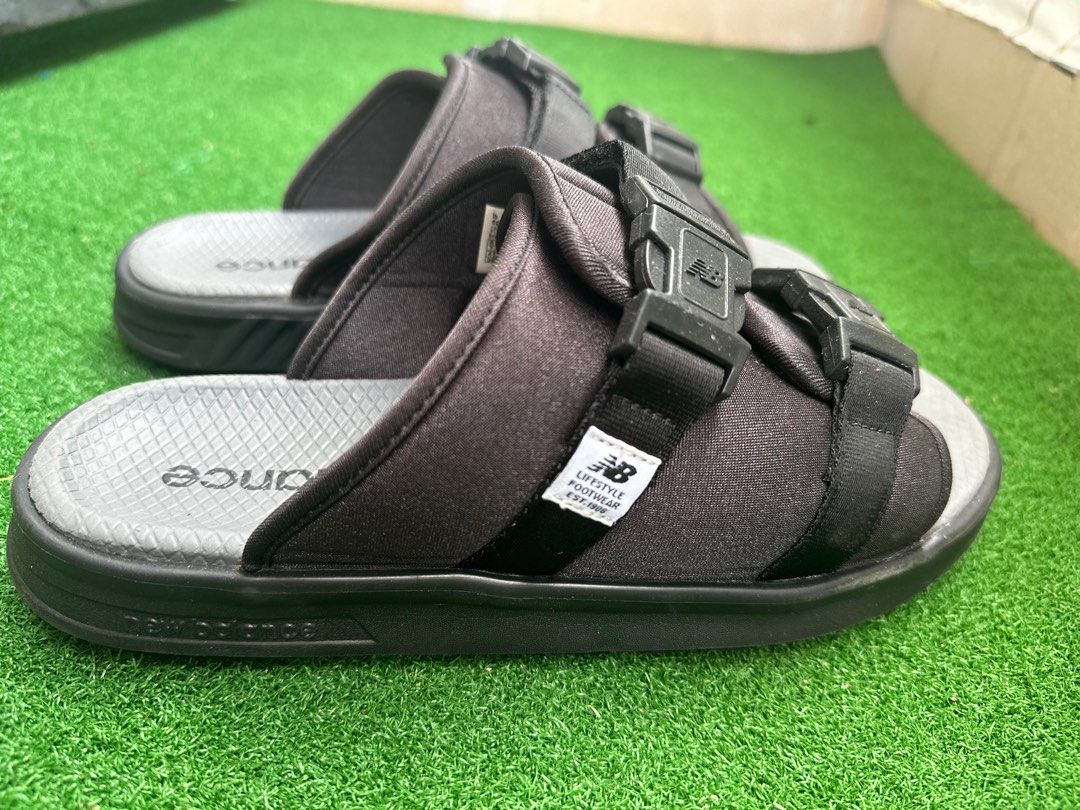 new balance sandal Men s Fashion Footwear Flipflops and Slides on Carousell