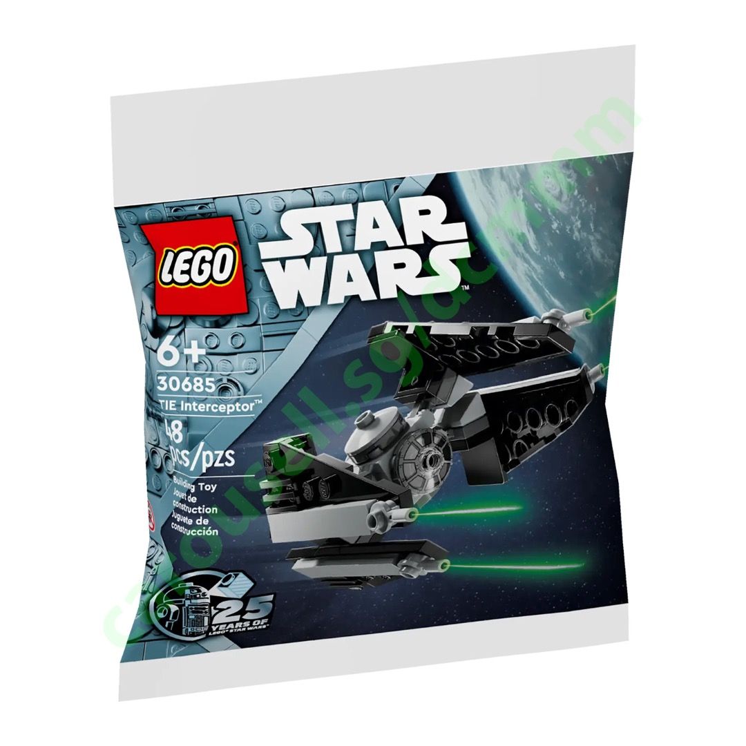 New Sealed LEGO Star Wars 30685 TIE Interceptor Mini Build Polybag Poly Bag LEGO Star Wars 25th Anniversary Hobbies Toys Toys Games on Carousell
