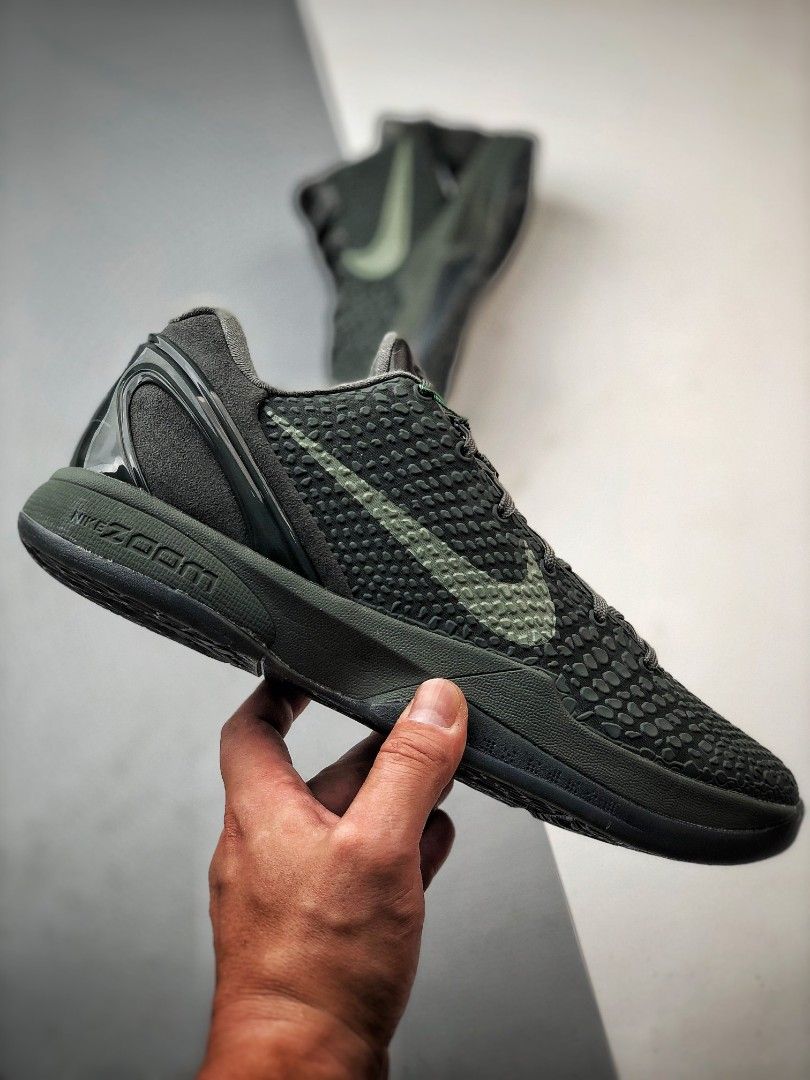 Nike Kobe 6 Black Mamba Collection Fade to Black Basketball shoes