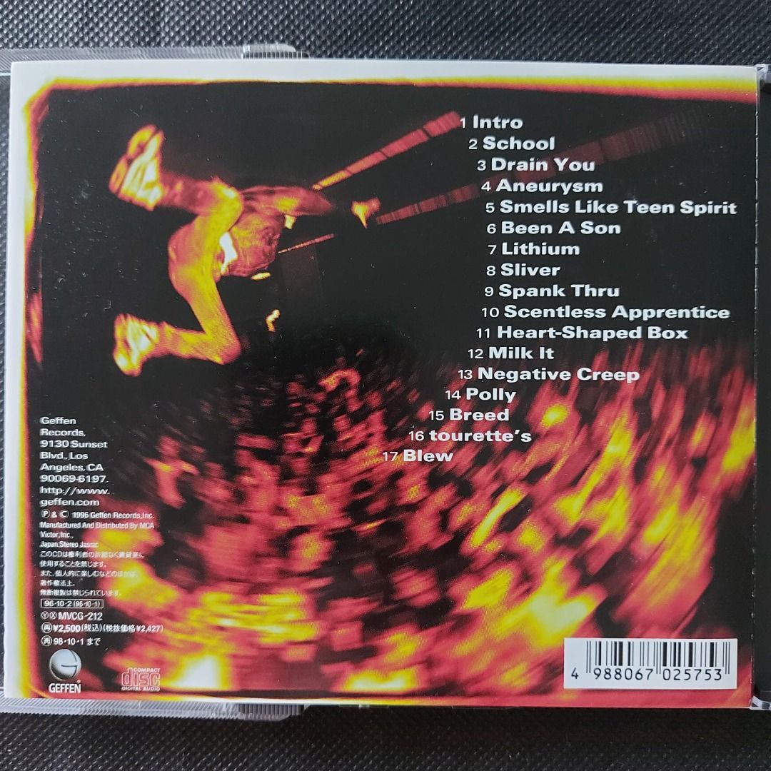NiRVANA - FROM tHe MUDDY BANKS of tHe WiSHkAH CD (96年本版 - ジャパニーズポップス