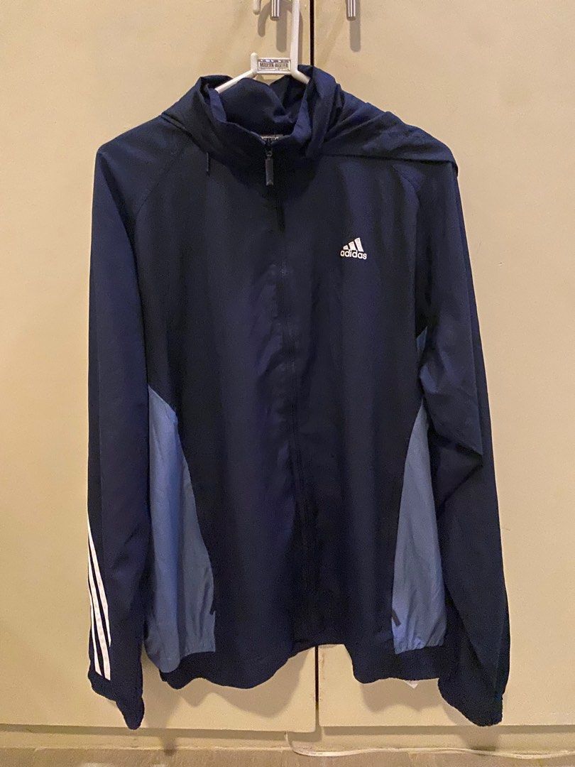 ORIGINAL - Adidas Training Jacket (Category: Activewear) located in Pasig City. Submitted by nicoloplana (Listing ID 1305157282, Image 2). Description: Original Adidas Active wear jacket Size is Medium but feels like Large Ideal for heat retention during training.