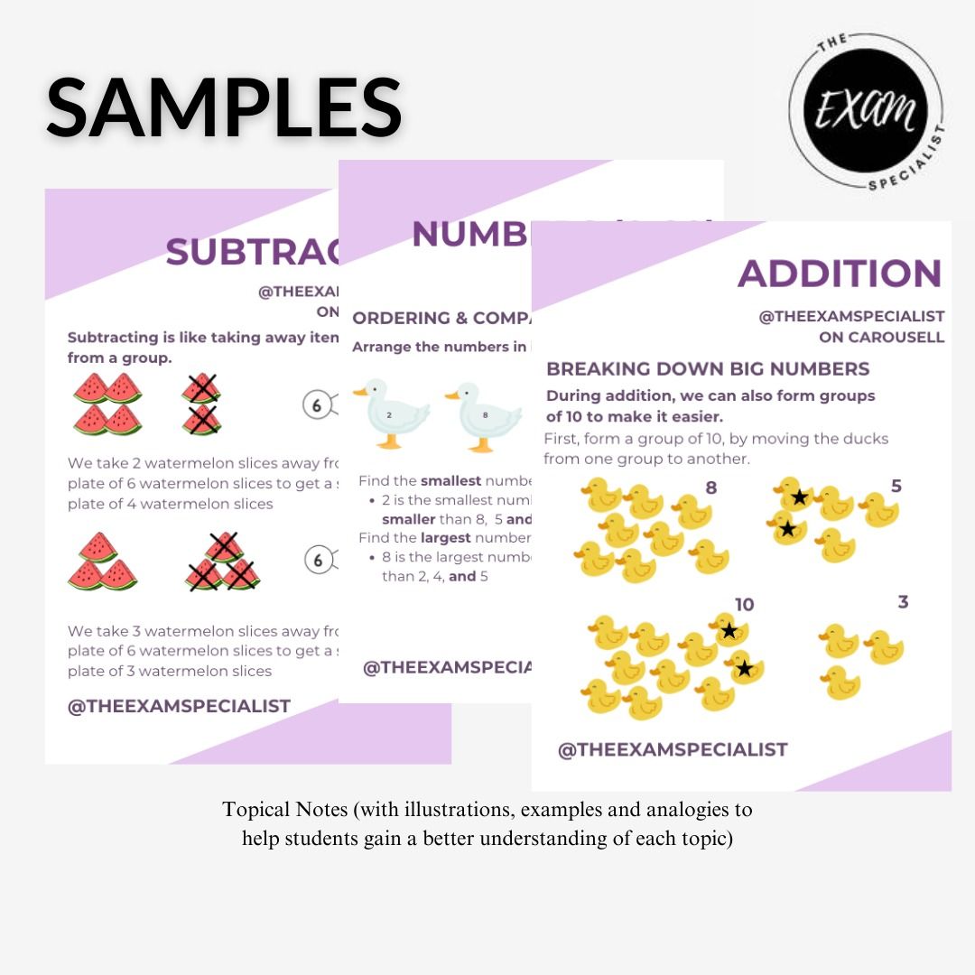 P1 P2 Math 2025 Revision Package (P1 Math | P2 Math | Ma | Mathematics ...