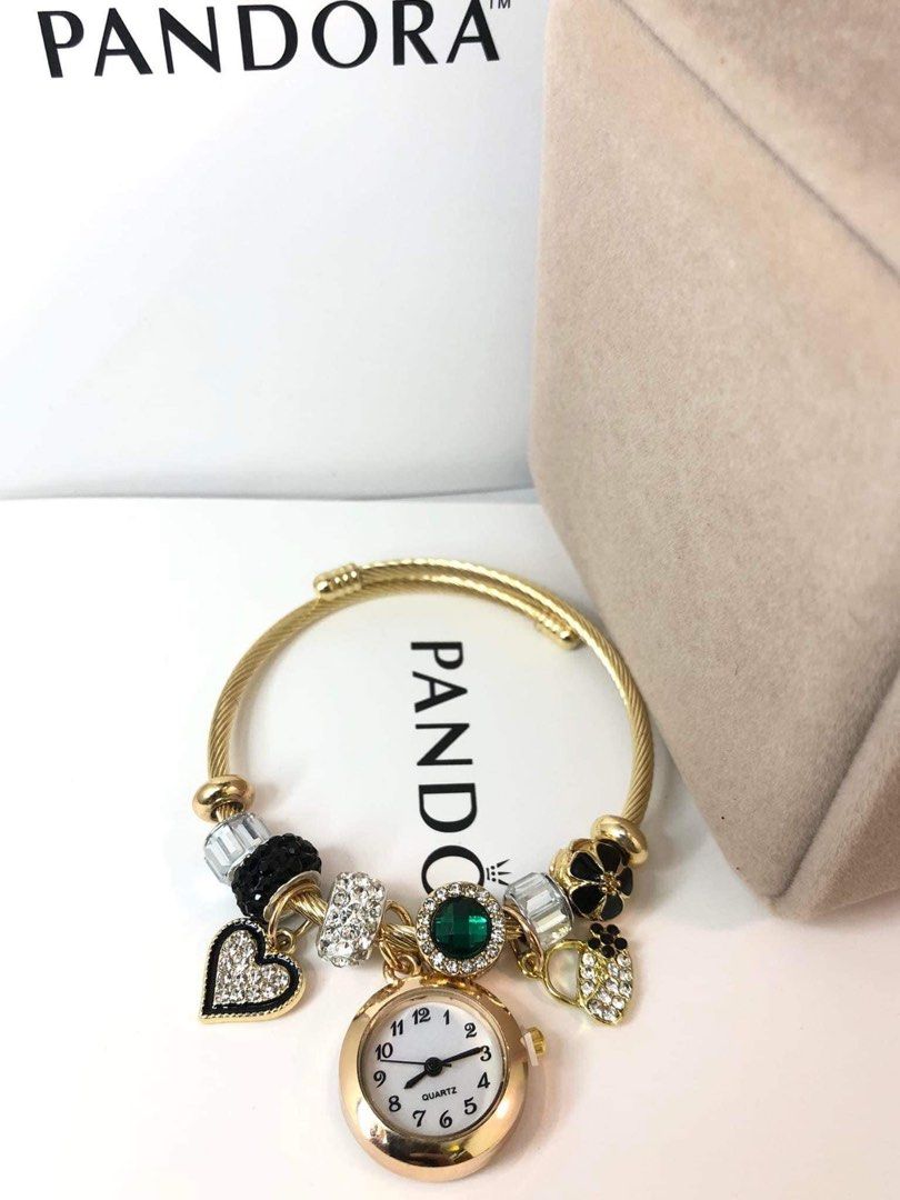Pandora Watch Bracelet Women s Fashion Jewelry Organizers Body Jewelry on Carousell