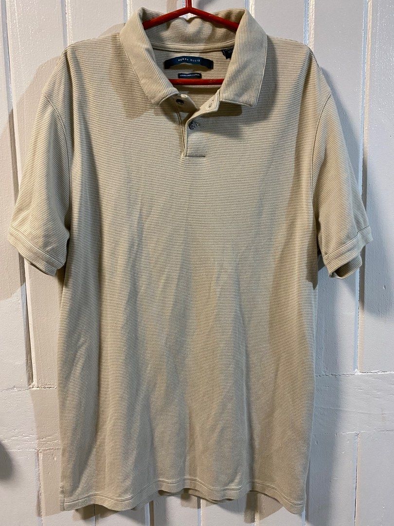 Perry Ellis Polo Shirt (Category: Tshirts & Polo Shirts ) located in Cavite. Submitted by bmdell (Listing ID 1305248127, Image 1). Description: Length: 28 inches Width: 20.5 inches Color rate: 8/10 Excellent Condition No issue.