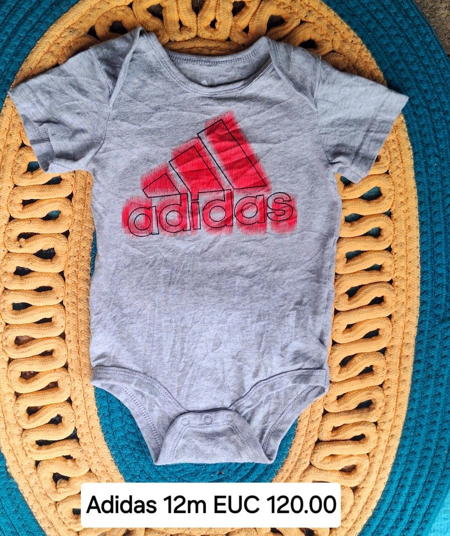 Preloved Baby Adidas Onesie 12m Babies Kids Babies Kids Fashion on Carousell