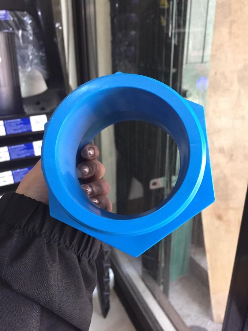 PVC Blue Male Adaptor, Commercial & Industrial, Industrial Equipment on ...