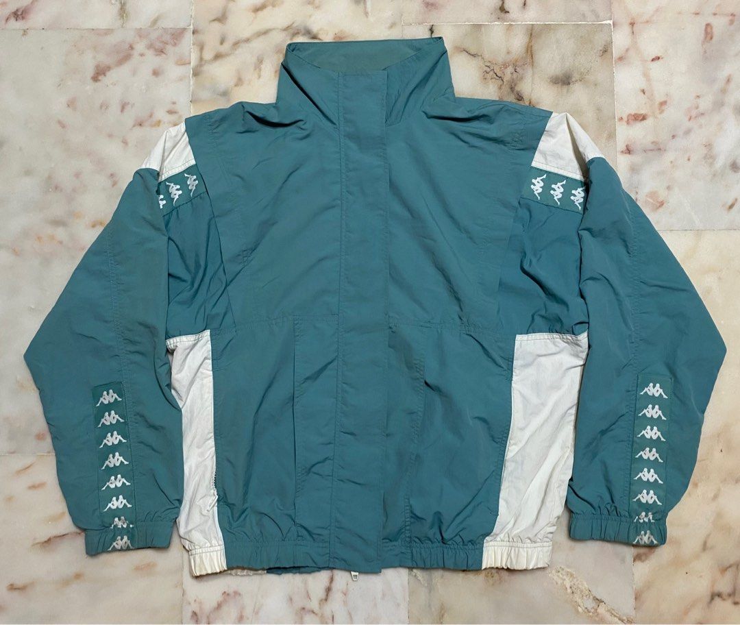 Rare C2H4 x Kappa Track Jacket Light Blue