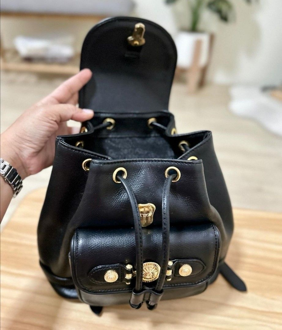 Mini versace backpack new arrivals