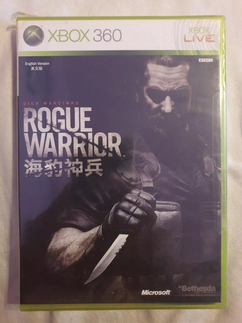 Rogue Warrior Xbox 360 Game (Brand New), Video Gaming, Video Games, Xbox on  Carousell