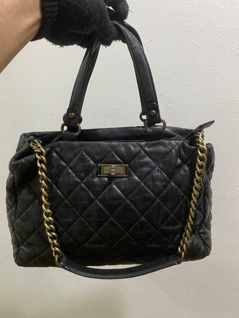 Sale Tas wanita chanel vintage leather