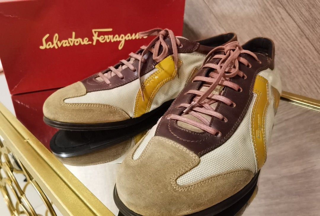 Salvatore ferragamo sneaker sale discount