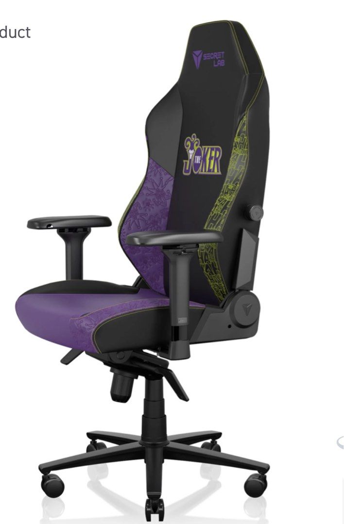 SECRETLAB THE JOKER, Furniture & Home Living, Furniture, Chairs on ...