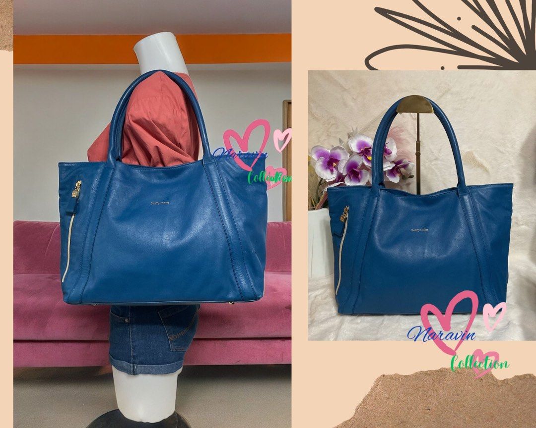 See by Chloe Leather Tote Bag (Category: Luxury Bags & Wallets) located in La Trinidad. Submitted by naravincollections (Listing ID 1305202585, Image 1). Description: beautiful tote bag Light weight Magnetic lock coded, with holo sticker torn jelly tag Made in Portugal pocket zippers are smoothly working Very excellent condition Please see uploaded pics for additional details.