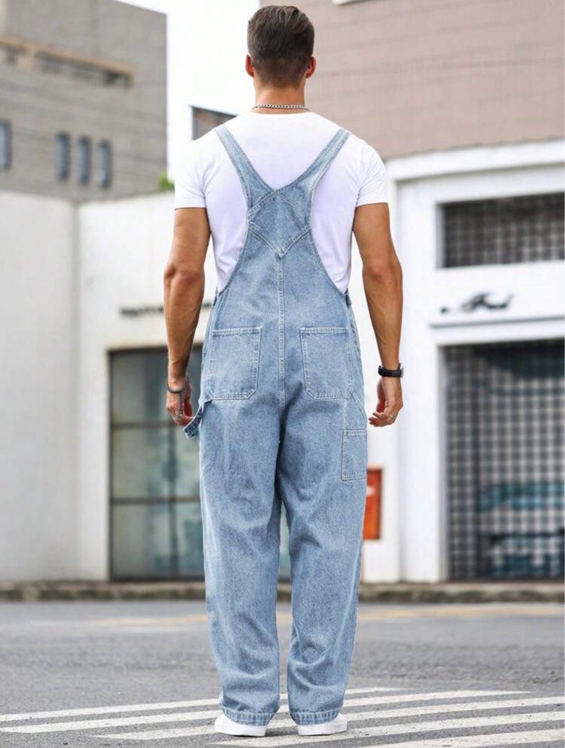 Mens denim jumper cheap