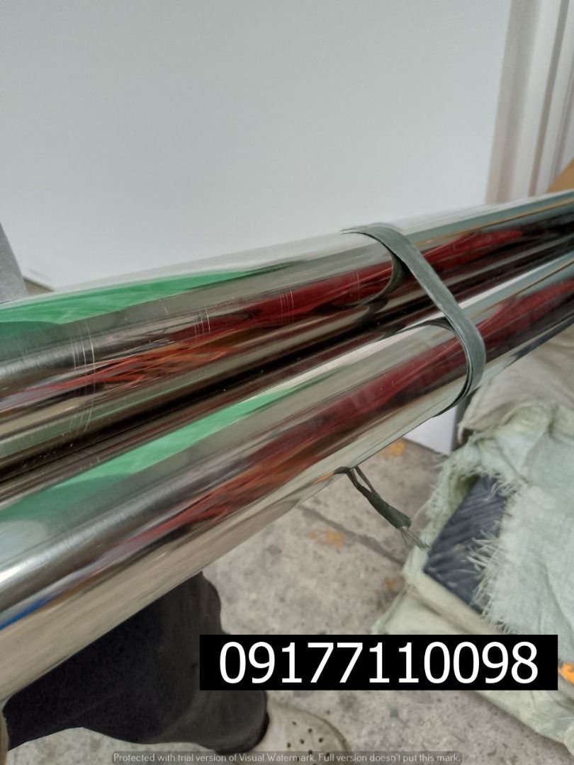 Stainless Pipe (for Railing) (Category: Construction & Building Materials) located in Manila. Submitted by joeyroque09 (Listing ID 1305159727, Image 1). Description: Stainless Pipe (for Railing) size: 2" price: 2,215 size: 1 1/4 " price: 1,885 size: 3/4" price: 796.