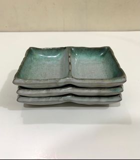 Stoneware Saucer/ Jewelry Trinket Tray