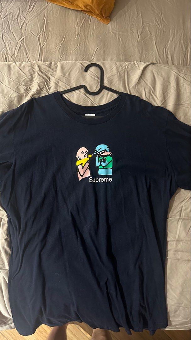 Supreme FW19 Bite Tee Men s Fashion Tops Sets Tshirts Polo Shirts on Carousell