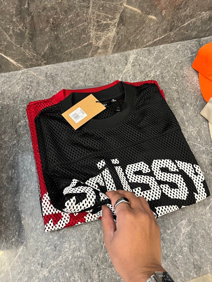 Stussy sport jersey ブラック Stussy sport jersey ブラック