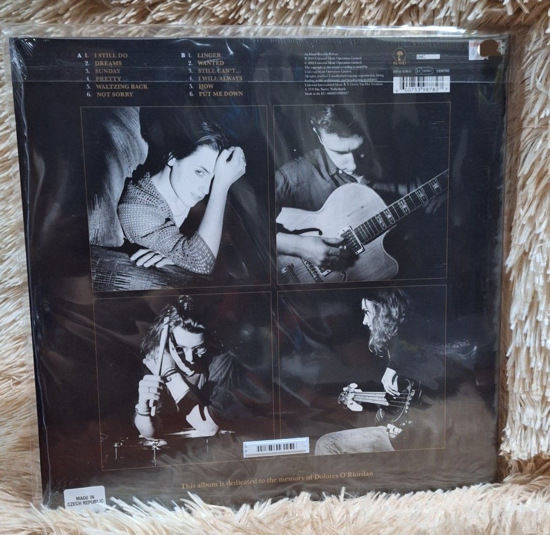 The cranberries (Category: Vinyls) located in Caloocan City. Submitted by collectionsitems (Listing ID 1305172724, Image 2). Description: Welcome to our shop collectible pop up shop! 👝Posted items are on hand. 💿🎧🎵💽🎷📽🎥 CD'S / DVD's Books & VINYL are all imported made in uk our local opm album and original in mint to nearmint & unsealead sealed brand new 🛒Pls add to cart to check stocks availability. 💵We sell quality products at reasonabl