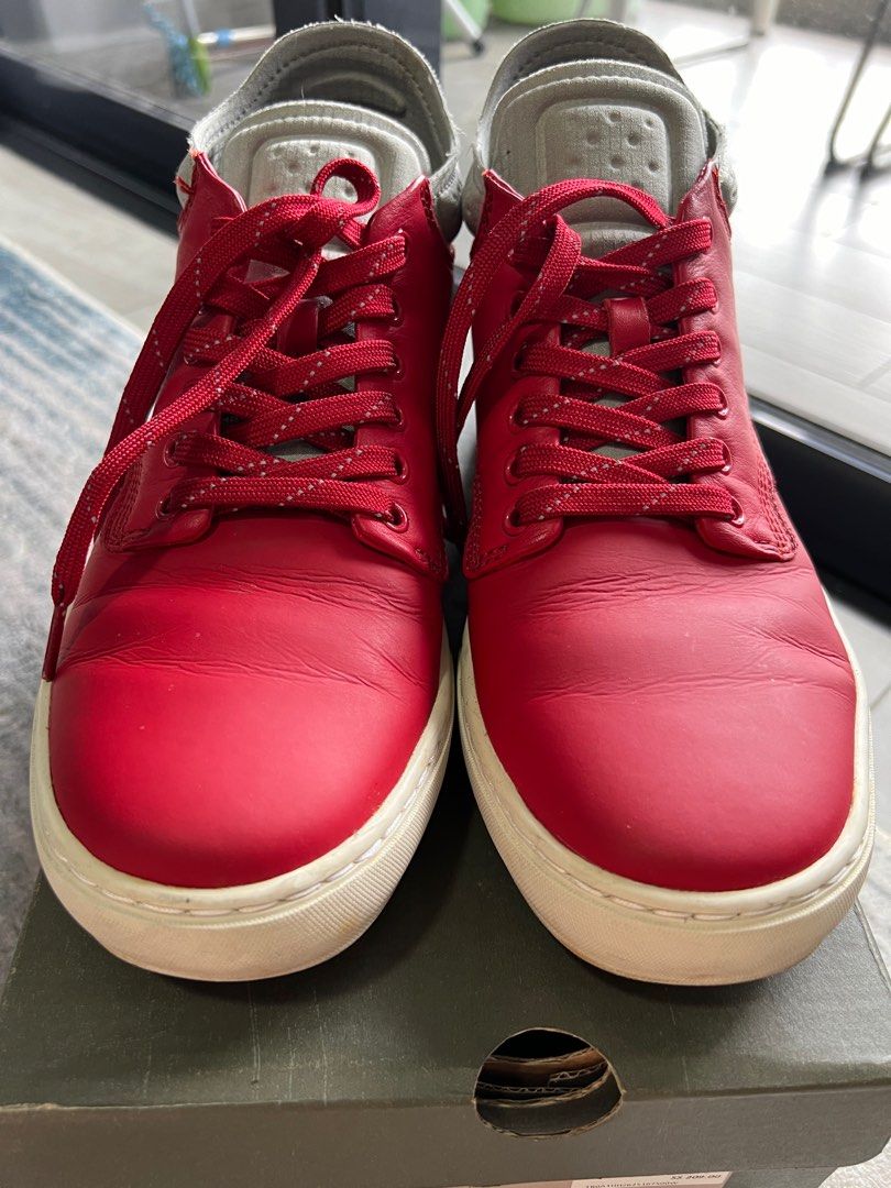 Timberland red sneakers on sale