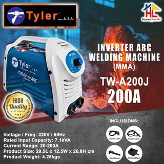 Tyler TW-A200J Inverter ARC Welding Machine MMA (200A)