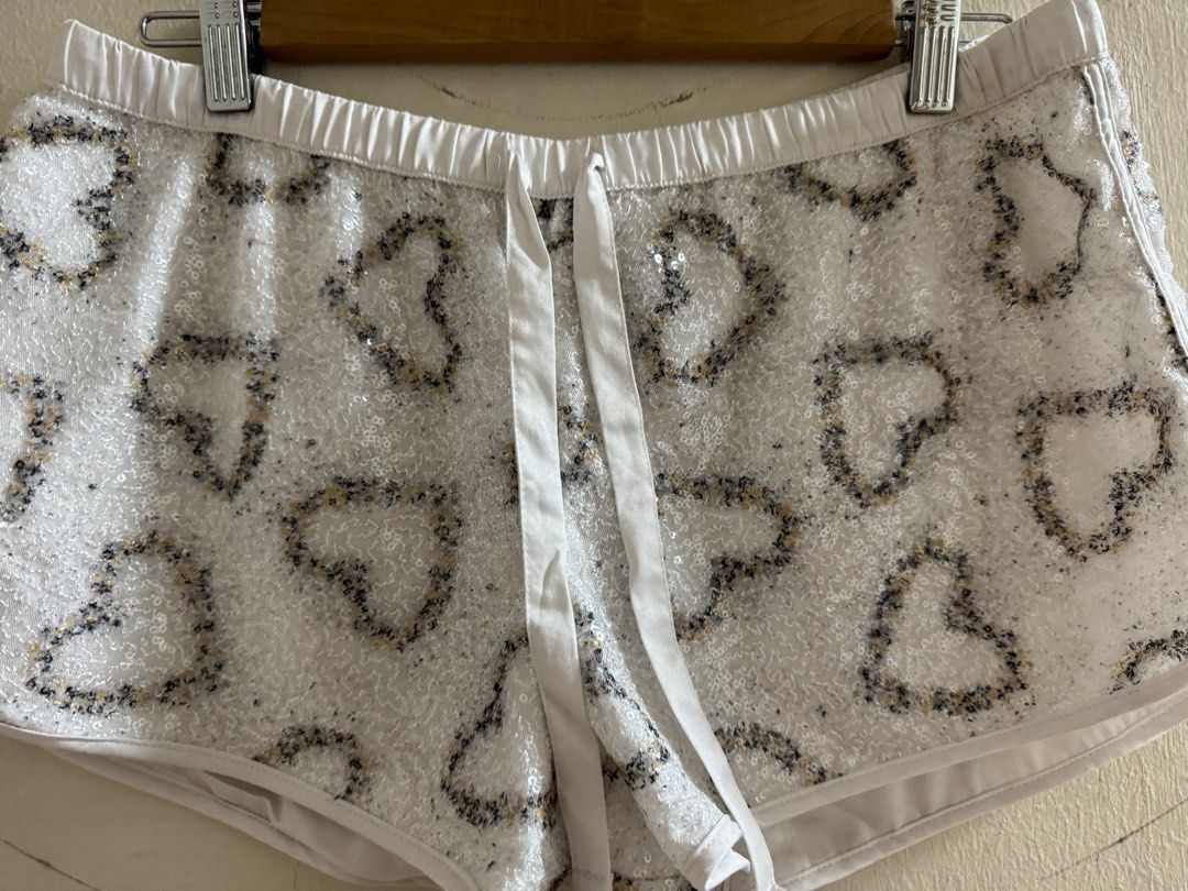 Victoria secret sequin shorts hot sale