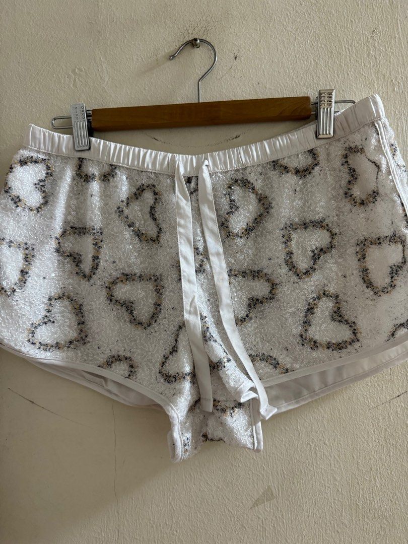 Victoria secret sequin shorts hot sale