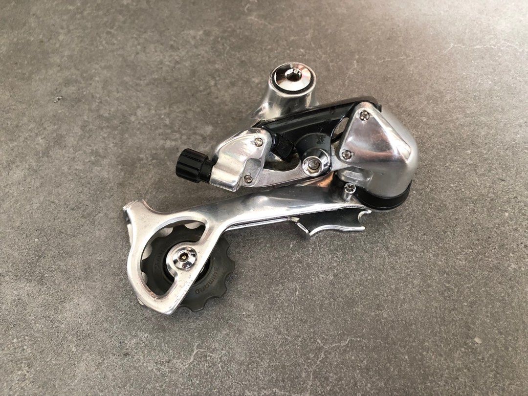 Vintage Retro Shimano Deore XT RD M735 Rear Derailleur Mtb Mountain Bike Gravel Touring Steel Bicycle